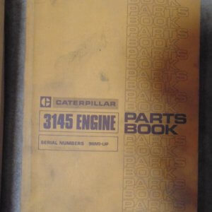 Caterpillar 3145 Engine 96M Parts Manual