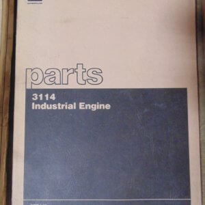 Caterpillar 3114 Industrial Engine 5EF1 Parts Manual