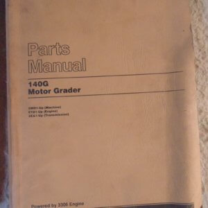 Caterpillar 140G Motor Grader 5MD1 Parts Manual