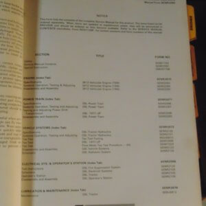 Caterpillar D9L Tractor 14Y Service Manual