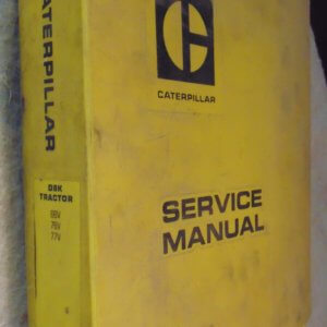 Caterpillar D8K Tractor 66V, 76V, 77V Service Manual