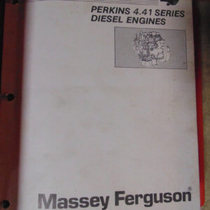 Perkins 1100, 1000 Low Emissions Diesel Engines Perkins 4.41 Parts/ Service Manual