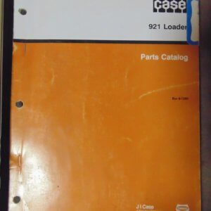 Case 921 Loader Parts Manual