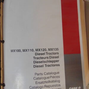 Case Diesel Tractors MX100, MX110, MX120, MX135 Parts Manual