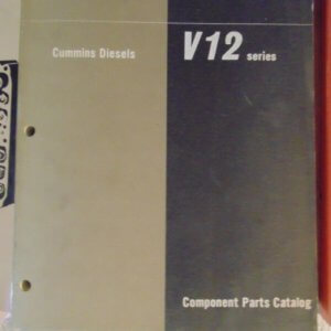 Cummins V12 Series Diesel Parts Manual