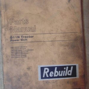 Caterpillar D11N Tractor Power Shift 4HK1 Parts Manual