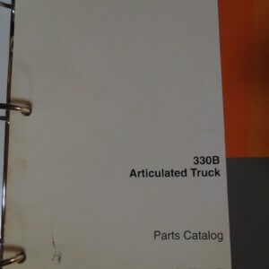 Case 330B Articulated Truck Parts Manual