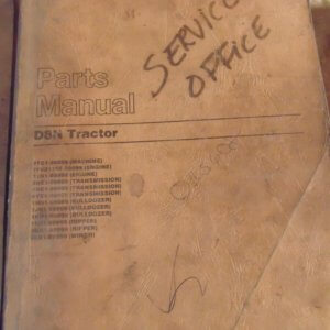 Caterpillar D8N Powershift Tractor 9TC1 Parts Manual