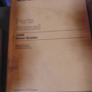 Caterpillar 120H Motor Grader 4MK1 Parts Manual