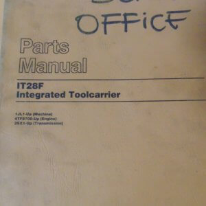 Caterpillar IT28F Integrated Toolcarrier 1JL1 Parts Manual