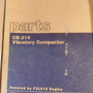 Caterpillar CB314 Vibratory Compactor 6HD9 Parts Manual