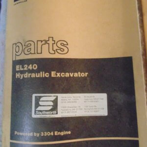 Caterpillar EL240 Hydraulic Excavator 4JF1 Parts Manual