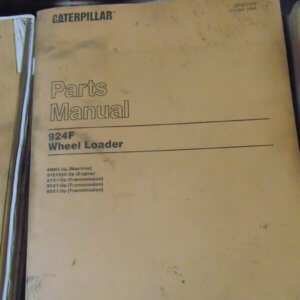 Caterpillar 924F Wheel Loader 6MN1 Parts Manual