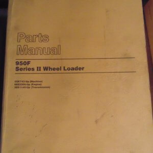 Caterpillar 950F Series II Wheel Loader 5SK743 Parts Manual