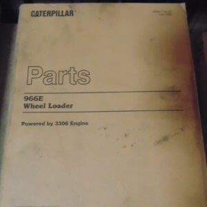 Caterpillar 966E Wheel Loader 94X6489 Parts Manual