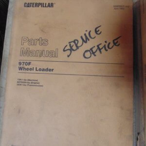 Caterpillar 970F Wheel Loader 7SK1 Parts Manual