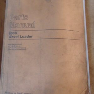 Caterpillar 980G Wheel Loader 2KR1 Parts Manual