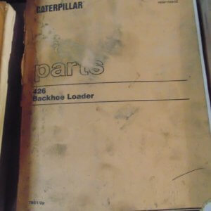 Caterpillar 426 Backhoe Loader 7BC1 Parts Manual