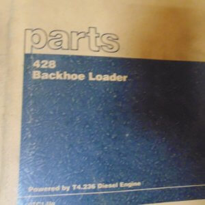 Caterpillar 428 Backhoe Loader CTC1 Parts Manual