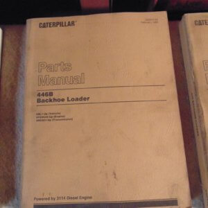 Caterpillar 446 Backhoe Loader 5BL1 Parts Manual
