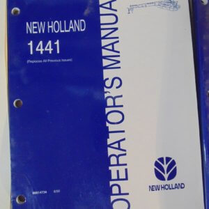 New Holland 1441 Operator Manual