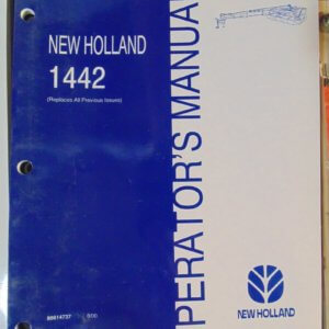 New Holland 1442 Operator Manual