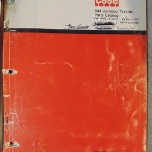Case 444 Compact Tractor Parts Manual