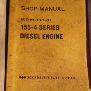 Komatsu 155-4 Series Diesel Engine Service Manual