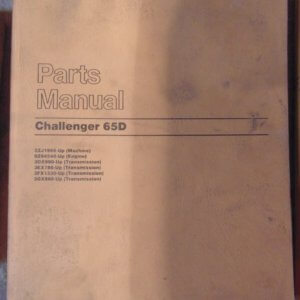 Caterpillar Challenger 65D Parts Manual
