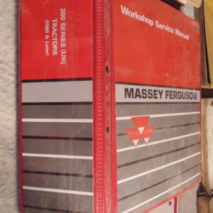 Massey Ferguson 200 Series Tractor 230/240/253/275/283/290/375E, 390E Service Manual