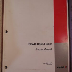 Case RB444 Round Baler Repair Manual