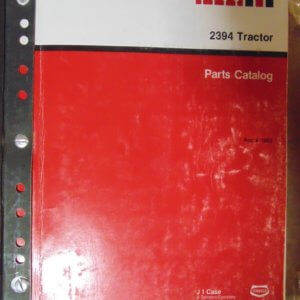 Case 2394 Tractor Parts Manual