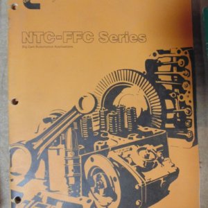Cummins Engine NTC-FFC Series Parts Manual