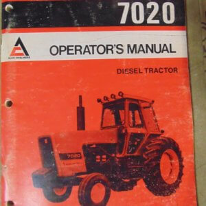 Allis Chalmers Diesel Tractor 7020 Operator Manual