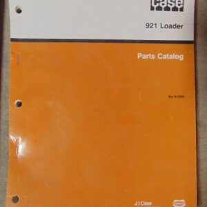 Case 921 Loader Parts Manual