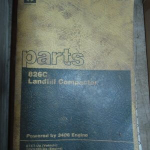 Caterpillar 826C Landfill Compactor Parts Manual