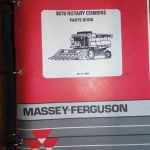 Massey Ferguson 8570 Rotary Combine Parts Manual