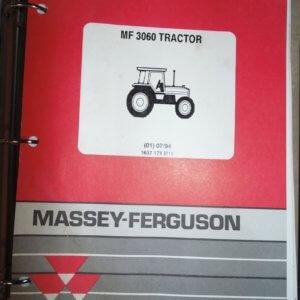 Massey Ferguson MF3060 Tractor Parts Manual