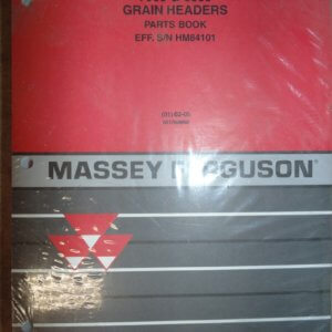 Massey Ferguson Grain Headers 7000 & 8000 Parts Manual
