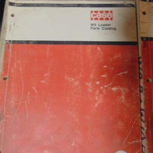 Case W9 Loader Parts Manual