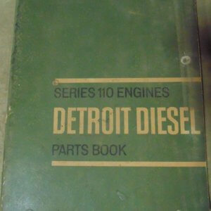 Detroit Diesel Series 110 Engines Parts Manual