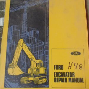 Ford H48 Excavator Crawler Repair Manual