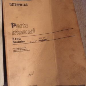 Caterpillar 518C Skidder 1CL1 Parts Manual
