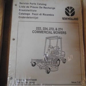 New Holland 222, 224, 274 Commercial Mower Parts Manual