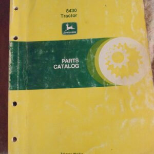 John Deere 8430 Tractor PC-1485 Parts Manual