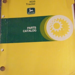 John Deere 4030 Tractor Parts Manual
