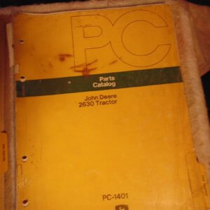 John Deere 2630 Tractor PC-1401 Parts Manual