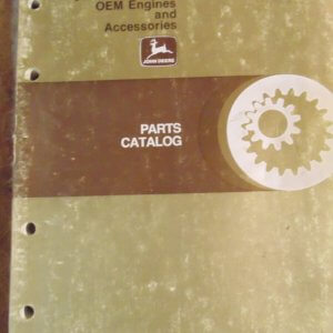 John Deere 6414D & 6414T OEM Engines Parts Manual