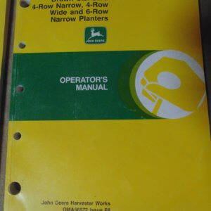 John Deere 1750 Max Emerge Plus Planter Drawn Standard Parts Manual