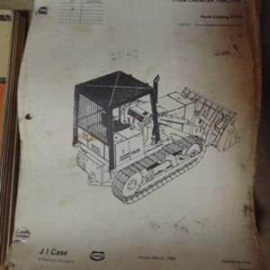 Case 1150B Crawler Parts Manual